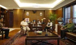 Dalam pertemuan dengan Menlu, Prabowo membahas kesiapan pengiriman bantuan ke Palestina