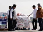 Indonesia kembali mengirimkan bantuan kemanusiaan senilai Rp31,9 miliar ke Palestina